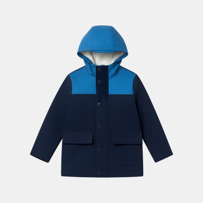 детски,якета,и,палта,туризъм,gelert,unisex,kids,pu,long,sleeve,raincoat,navy