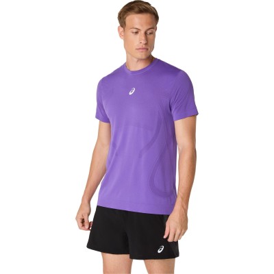 мъжки,облекла,за,бягане,asics,men,s,road,seamless,short,sleeve,performance,running,top,edo,purple
