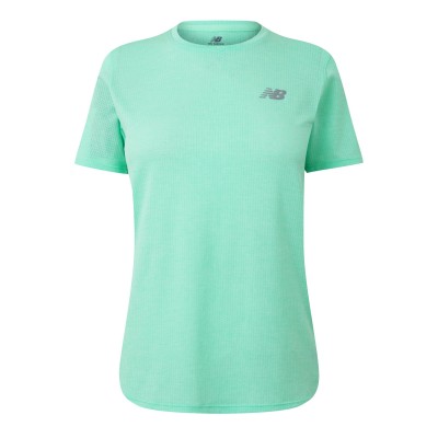 дамска,тениска,дамски,облекла,за,бягане,лека,атлетика,new,balance,women,s,short,sleeve,running,t,shirt,bright,mint