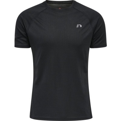 тениска,мъжки,облекла,за,бягане,newline,core,running,t,shirt,senior,black