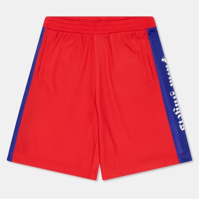 детски,поларени,къси,панталони,детски,облекла,palm,angels,unisex,kids',fleece,jogger,shorts,red,blu,2503