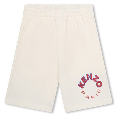 юношески,къси,панталони,детски,3/4,панталони,kenzo,logo,shorts,juniors,ivory,121