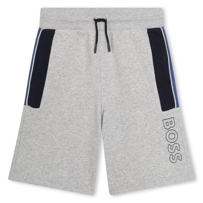 юношески,къси,панталони,детски,облекла,boss,logo,shorts,juniors,grey,a32