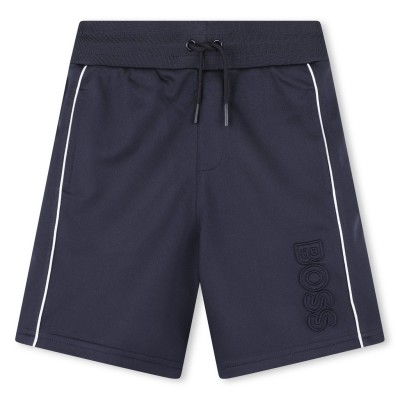 юношески,къси,панталони,детски,облекла,boss,striped,shorts,juniors,navy,849