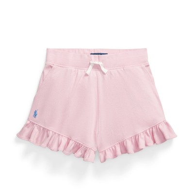 юношески,къси,панталони,детски,3/4,панталони,polo,ralph,lauren,ruffled,stretch,shorts,juniors,garden,pink