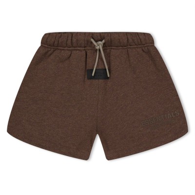 юношески,къси,панталони,детски,3/4,панталони,fear,of,god,essentials,logo,sweat,shorts,juniors,heather,wood