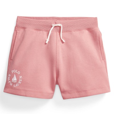 поларени,къси,панталони,polo,ralph,lauren,kids,fleece,jogger,shorts,desert,rose