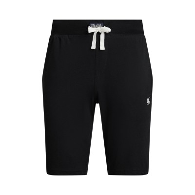 къси,панталони,мъжки,къси,панталони,polo,ralph,lauren,men,s,cotton,jersey,jogger,shorts,black,white
