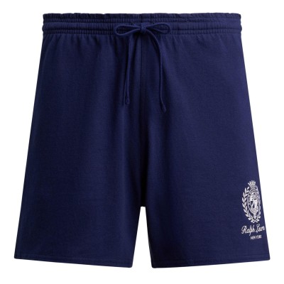 поларени,къси,панталони,мъжки,къси,панталони,polo,ralph,lauren,men,s,fleece,jogger,shorts,newport,navy