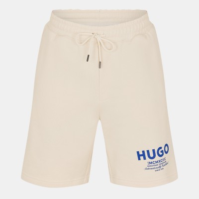 поларени,къси,панталони,мъжки,къси,панталони,hugo,men,s,nomario,fleece,jogger,shorts,open,white