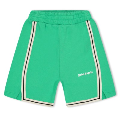 юношески,къси,панталони,детски,3/4,панталони,palm,angels,logo,shorts,juniors,green,5503