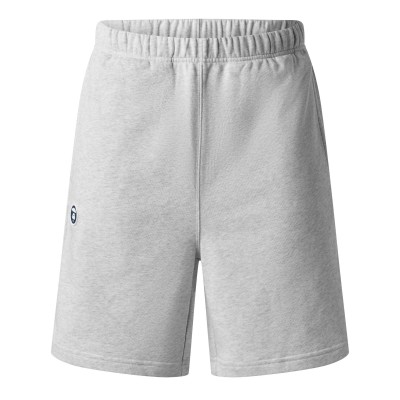 поларени,къси,панталони,мъжки,къси,панталони,aape,men,s,fleece,jogger,shorts,heather,white