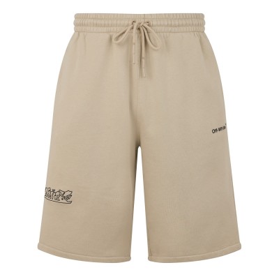 къси,панталони,мъжки,къси,панталони,off,white,figure,of,speech,sweatshorts,beige