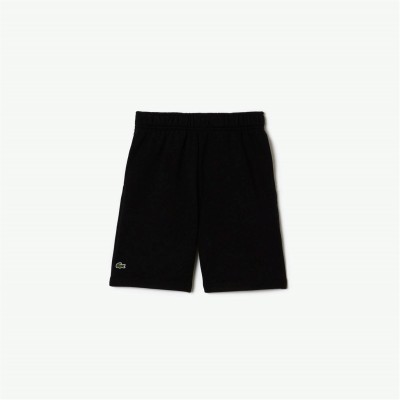 юношески,поларени,къси,панталони,детски,облекла,lacoste,basic,fleece,shorts,juniors,black,031