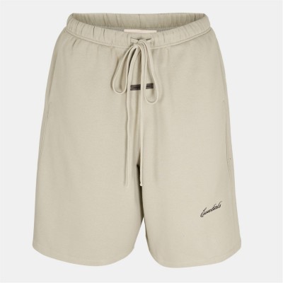 поларени,къси,панталони,мъжки,къси,панталони,fear,of,god,essentials,men's,relaxed,fit,fleece,jogger,shorts,abbey,stone