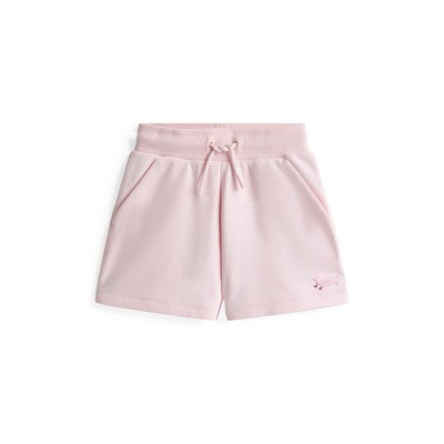 поларени,къси,панталони,tommy,hilfiger,kids,fleece,jogger,shorts,light,pink,tog