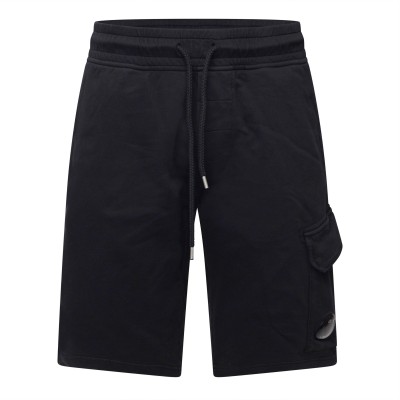поларени,къси,панталони,мъжки,къси,панталони,cp,company,men,s,micro,lens,fleece,jogger,shorts,black,999