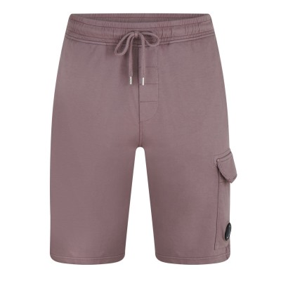 поларени,къси,панталони,мъжки,къси,панталони,cp,company,men's,micro,lens,fleece,jogger,shorts,purple,dove,735
