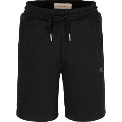детски,облекла,calvin,klein,jeans,ckj,logo,short,jn53,ck,black,beh
