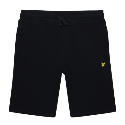 поларени,къси,панталони,дрехи,за,училище,lyle,and,scott,kids',fleece,jogger,shorts,z865,jet,black