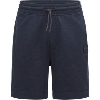 поларени,къси,панталони,мъжки,къси,панталони,boss,sewalk,fleece,shorts,navy,404