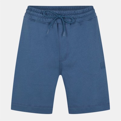 къси,панталони,мъжки,къси,панталони,boss,men's,short,elasticated,drawstring,shorts,open,blue