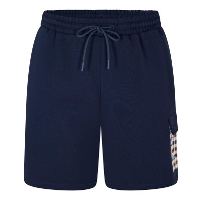 поларени,къси,панталони,мъжки,къси,панталони,aquascutum,men,s,fleece,jogger,shorts,navy