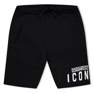 къси,панталони,детски,3/4,панталони,dsquared2,icon,logo,shorts,black,dq900