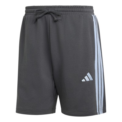 мъжки,поларени,къси,панталони,мъжки,къси,панталони,adidas,essentials,3,stripe,fleece,shorts,mens,grey,blue