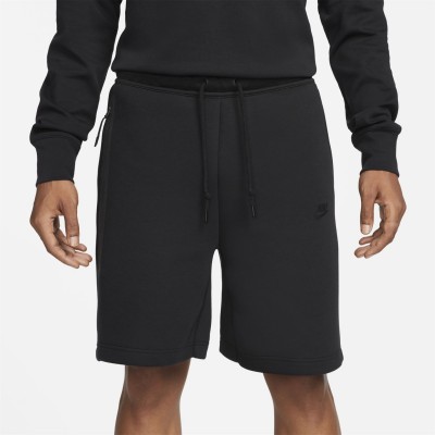 мъжки,поларени,къси,панталони,разпродажба,nike,мъжки,къси,панталони,мъжки,долнища,размер+,nike,sportswear,tech,fleece,shorts,mens,black,black