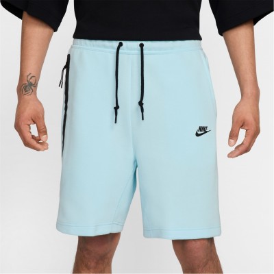 мъжки,поларени,къси,панталони,мъжки,къси,панталони,nike,sportswear,tech,fleece,shorts,mens,glacier,black