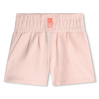 поларени,къси,панталони,dkny,kids,soft,fleece,jogger,shorts,pink,471