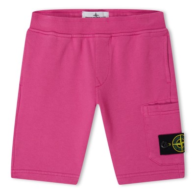 юношески,къси,панталони,детски,3/4,панталони,stone,island,junior,badge,shorts,cyclamen,v0087