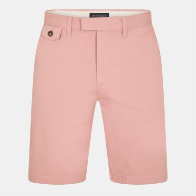 панталони,тип,чино,мъжки,къси,панталони,ted,baker,ted,chino,short,sn54,mid,pink