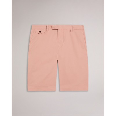панталони,тип,чино,мъжки,къси,панталони,ted,baker,ted,chino,short,sn54,mid,pink