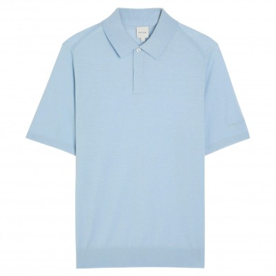 блуза,с,яка,мъжки,тениски,paul,smith,ps,ss,polo,shirt,light,blue