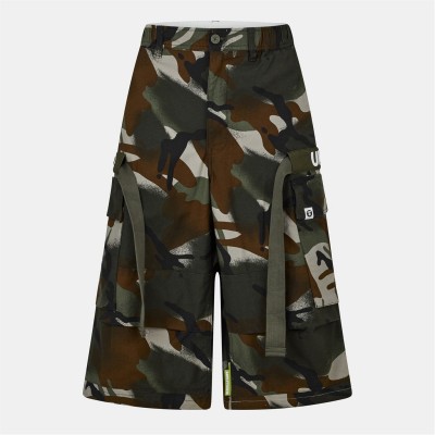 къси,панталони,мъжки,къси,панталони,aape,aape,camo,shorts,sn52,green