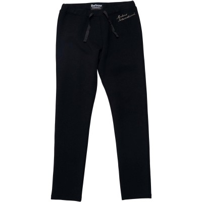 панталони,детски,3/4,панталони,barbour,international,girls,chequer,track,trousers,black