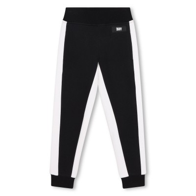 анцуг,dkny,kids,logo,closed,hem,jersey,joggers,black,09b