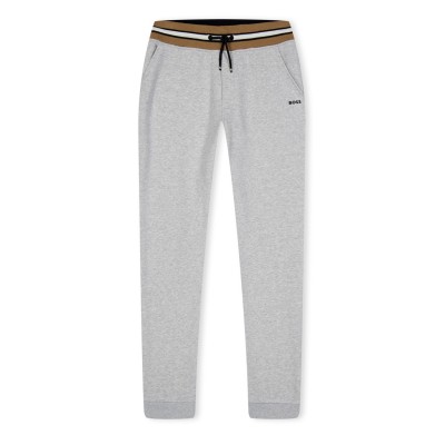 юношески,анцуг,детски,облекла,boss,logo,jogging,bottoms,juniors,grey,a32