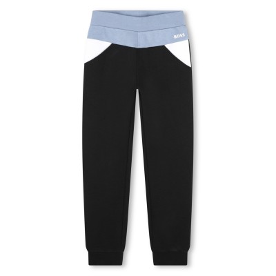 юношески,анцуг,детски,облекла,boss,logo,jogging,bottoms,juniors,black,09b