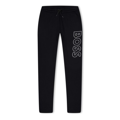 юношески,анцуг,детски,облекла,boss,logo,jogging,bottoms,juniors,black,09b