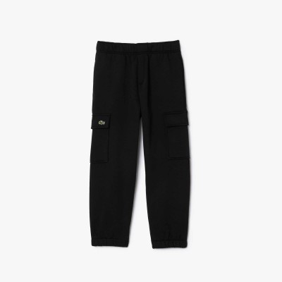 анцуг,lacoste,kids,closed,hem,jersey,joggers,black,031