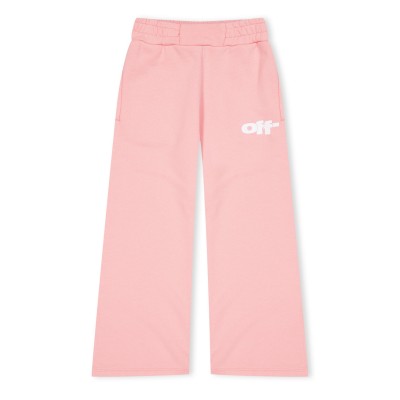 анцуг,off,white,kids,open,hem,wide,leg,joggers,pink,wht,3001