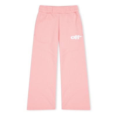 анцуг,детски,3/4,панталони,off,white,kids,wide,leg,jogging,bottoms,trousers,pink,wht,3001