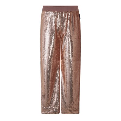 детски,анцуг,детски,3/4,панталони,palm,angels,unisex,kids',sequin,open,hem,fleece,joggers,brown,17400