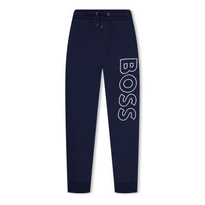 юношески,анцуг,детски,облекла,boss,large,logo,joggers,juniors,navy,849