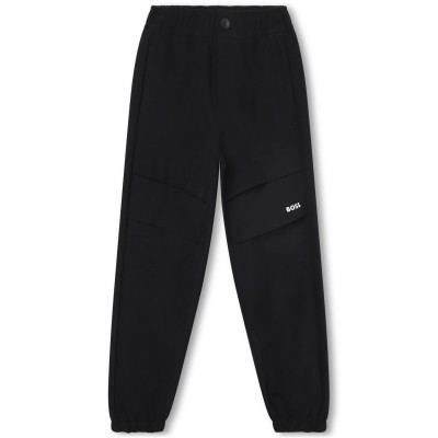 юношески,анцуг,детски,облекла,boss,logo,joggers,juniors,black,09b