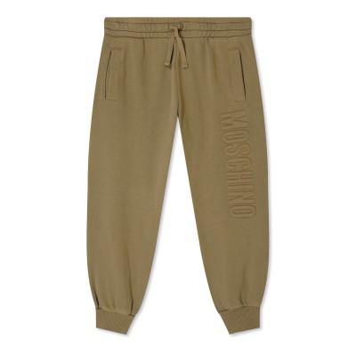 анцуг,детски,3/4,панталони,moschino,boy's,embossed,jogging,bottoms,safari,20326