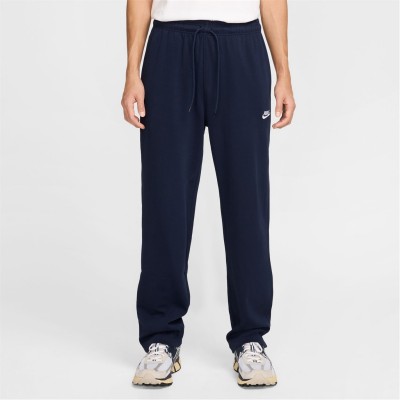 панталони,разпродажба,nike,мъжки,анцузи,nike,sportswear,club,men's,knit,open,hem,pants,obsidian
